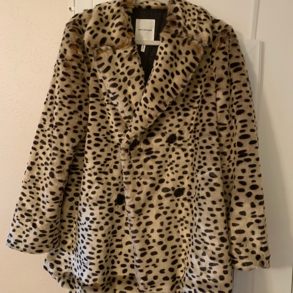 Avec Les Filles Jackets & Blazers - FINAL PRICE NWT Avec Les Fils Leopard Print Coat-